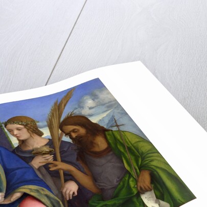 Madonna and Child with Saints by Giovanni Bellini