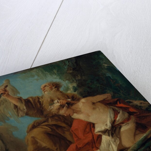 The Sacrifice of Isaac, mid-1750s by Giovanni Domenico Tiepolo