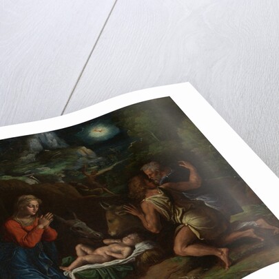 The Adoration of the Shepherds, ca. 1535-40 by Girolamo da Carpi