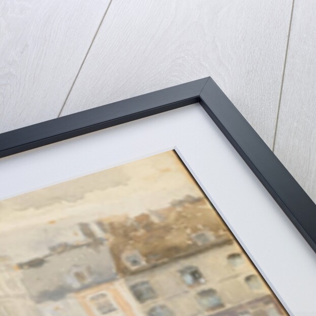 Variations in Violet and Grey?Market Place, Dieppe, 1885 by James Abbott McNeill Whistler