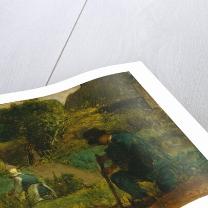 Garden Scene, 1854 by Jean Francois Millet