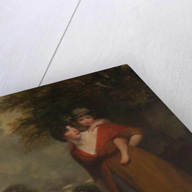 Mrs. Richard Brinsley Sheridan and Her Son…) by John Hoppner