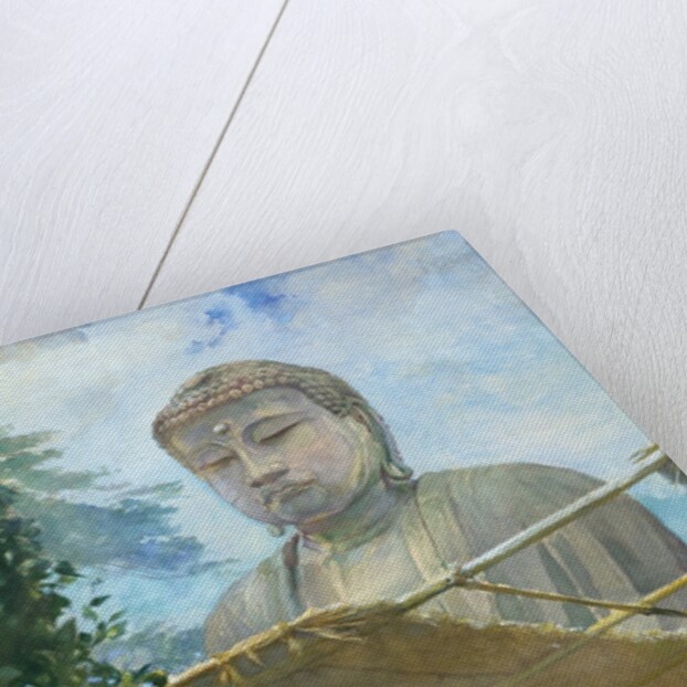 The Great Statue of Amida Buddha at Kamakura, Known as the Daibutsu…, 1887 by John La Farge