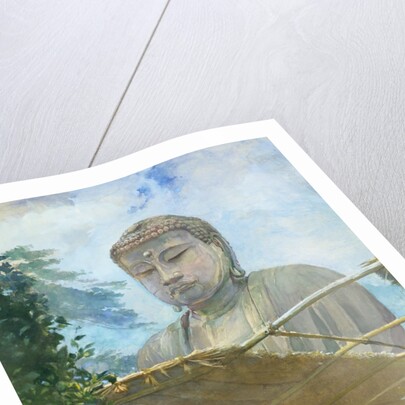 The Great Statue of Amida Buddha at Kamakura, Known as the Daibutsu…, 1887 by John La Farge