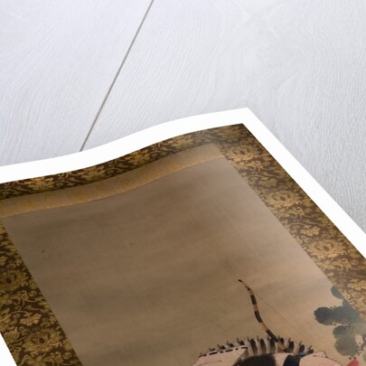 The Legendary Empress Jingu, dated 1847 by Studio of Katsushika Hokusai