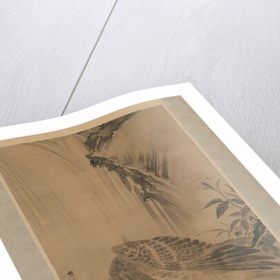 Eagle Attacking a Mountain Lion, 1885 by Kawanabe Kyosai