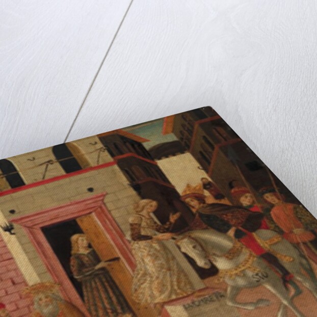 The Rape of Lucretia, late 15th-early 16th century by Master of Marradi