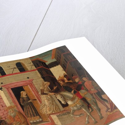 The Rape of Lucretia, late 15th-early 16th century by Master of Marradi