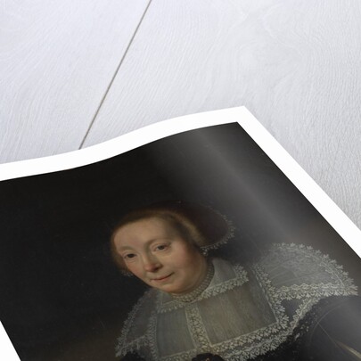 Portrait of a Woman with a Lace Collar, ca. 1632-35 by Michiel van Mierevelt
