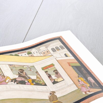 Rama and Lakshmana as Boys Assist the Sage Vishvamitra…, ca. 1780 by Workshop active in the First generation (after Nainsukh)