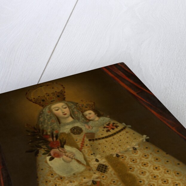 Our Lady of Guápulo, 18th century by Peruvian Painter