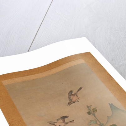 Birds and Flowers of Summer and Autumn, mid-16th century by Shikibu Terutada