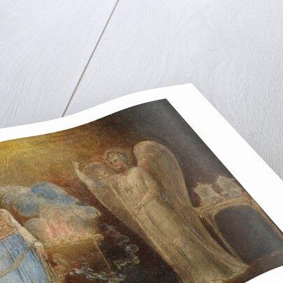 The Angel Appearing to Zacharias, 1799-1800 by William Blake