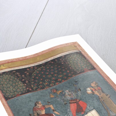 Vasant Ragini: Folio from a ragamala series , ca. 1630-40 by Unknown