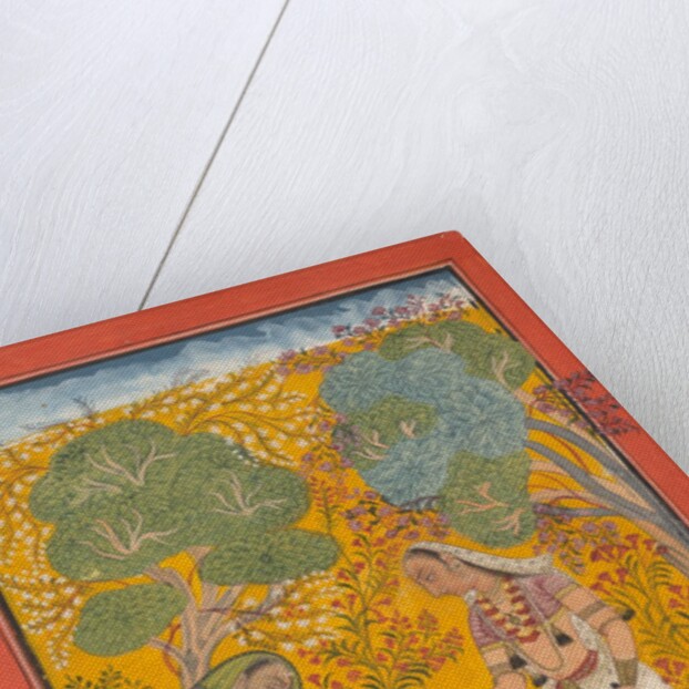 Vasanti Ragini, Page from a Ragamala Series , ca. 1710 by Unknown