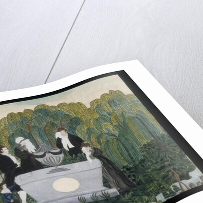 Mourning picture, ca. 1810 by Unknown