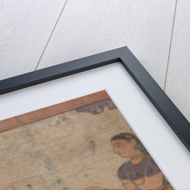 Krishna Kisses Radha: Page from the Boston Rasikapriya, ca.1610 by Unknown