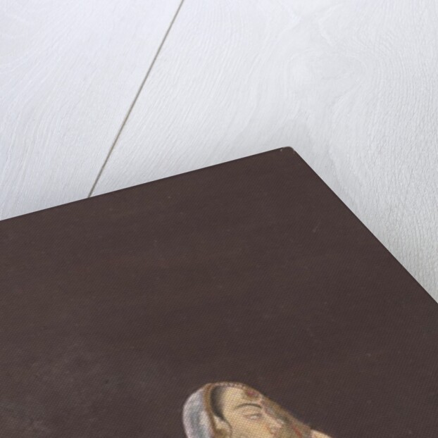 A Lady Walking at Night Holding an Oil Lamp, ca. 1725 by Unknown