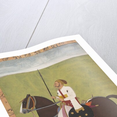 Equestrian Portrait of a Nobleman, ca. 1710-20 by Unknown