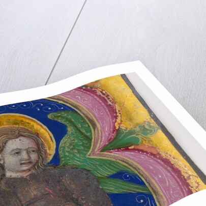 Manuscript Leaf Cutting from a Choir Book with an Illuminated Initial B…, 2nd half of the 15th cen by Unknown