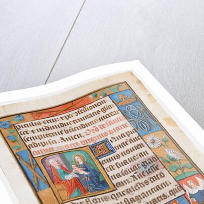Manuscript Leaf from a Book of Hours, ca. 1500 by Unknown