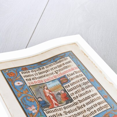 Manuscript Leaf with the Resurrection, from a Book of Hours, ca. 1500 by Unknown