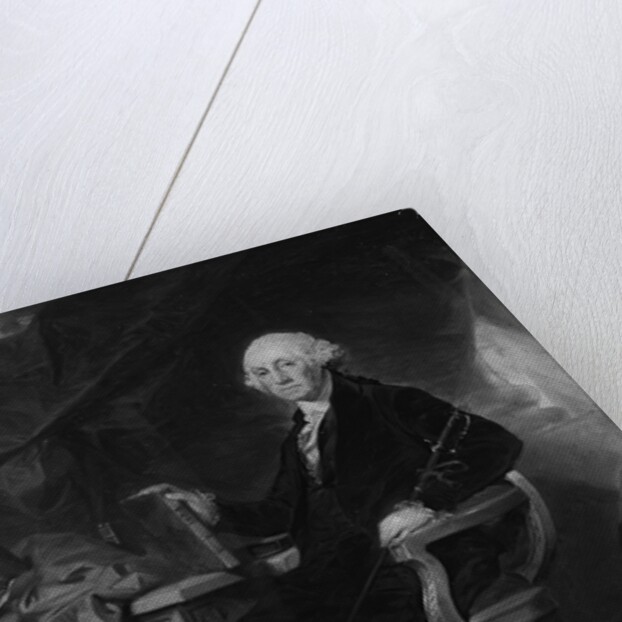 George Washington: Design for an Engraving, ca. 1860 by Alonzo Chappel