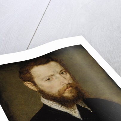 Portrait of a Man with a Pointed Collar by Corneille de Lyon (attributed to)