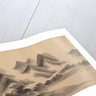 Landscape in the Style of Mi Fu, dated 1611 and 1612 by Dong Qichang