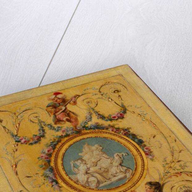 Door panel from the 'Cabinet Turc' of Comte d'Artois at Versailles, 1781 by Jean-Simeon Rousseau de la Rottiere