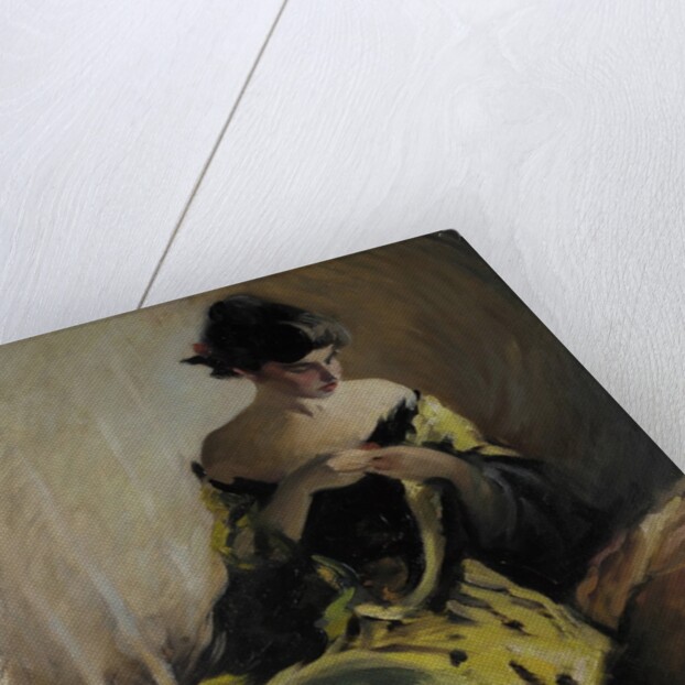 Study in Black and Green, ca. 1906 by John White Alexander