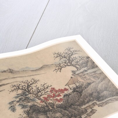 Landscape with Autumn Foliage by Shen Zhou