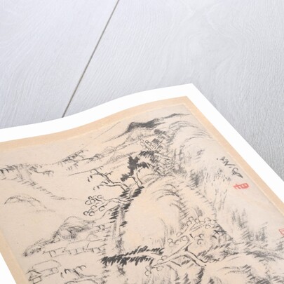 Landscape album, dated 1699 by Bada Shanren