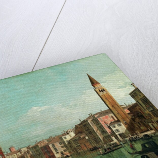 The Grand Canal, Venice, Looking Southeast, with the Campo della Carità to the Right, 1730s by Canaletto