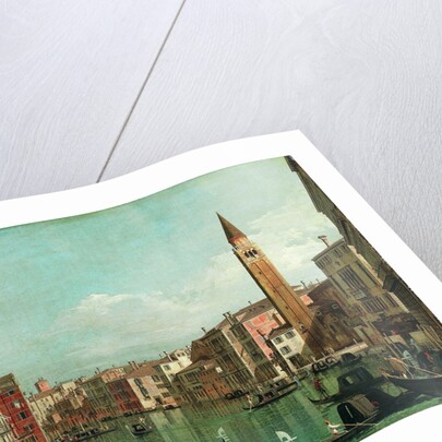 The Grand Canal, Venice, Looking Southeast, with the Campo della Carità to the Right, 1730s by Canaletto
