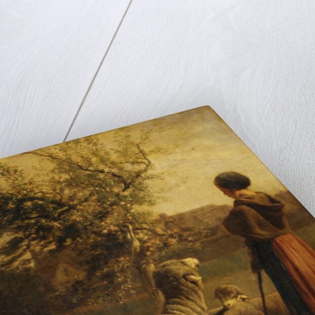 Springtime by Charles Emile Jacque