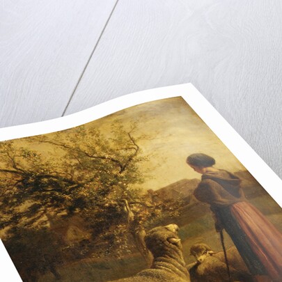 Springtime by Charles Emile Jacque