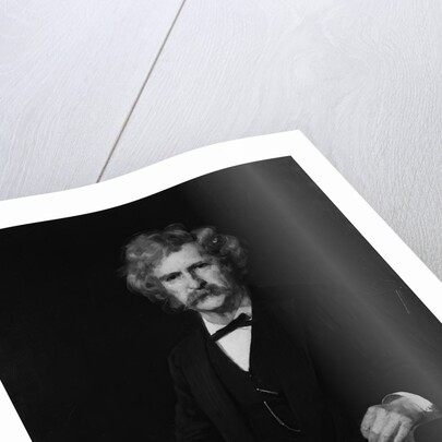 Mark Twain, 1890 by Charles Noel Flagg