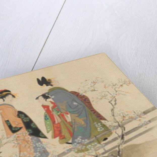 Three Gods of Good Fortune Visit the Yoshiwara…, early 19th century by Hosoda Eishi