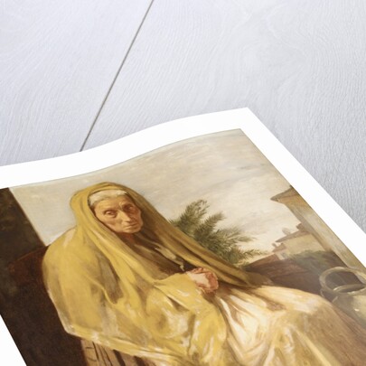 The Old Italian Woman, 1857 by Edgar Degas