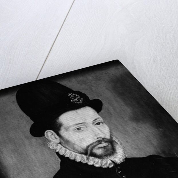 Portrait of a Man with a High Hat by Unknown