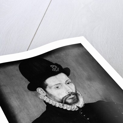 Portrait of a Man with a High Hat by Unknown