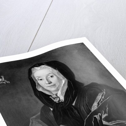 Portrait of a Woman Holding a Book by Unknown