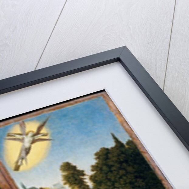 Saint John the Baptist; Saint Francis Receiving the Stigmata, ca. 1485-90 by Gerard David