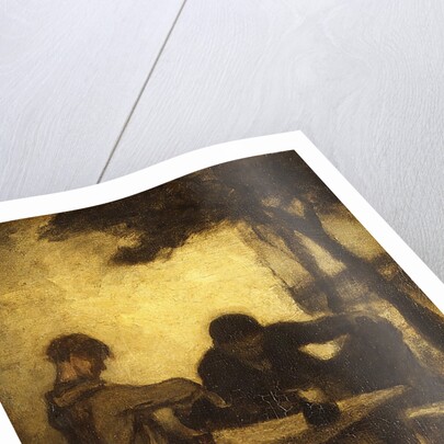 The Drinkers, by 1861 by Honore Daumier