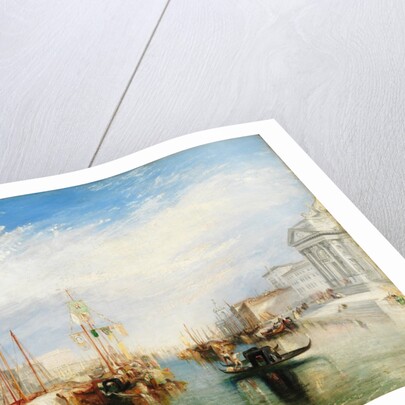 Venice, from the Porch of Madonna della Salute, ca. 1835 by JMW Turner