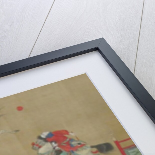 Tartars Playing Polo, early 18th century by Kano Eisen'in Furunobu