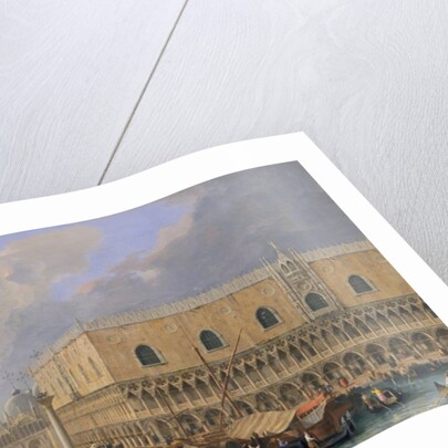 The Molo, Venice, from the Bacino di San Marco, ca. 1709 by Luca Carlevarijs