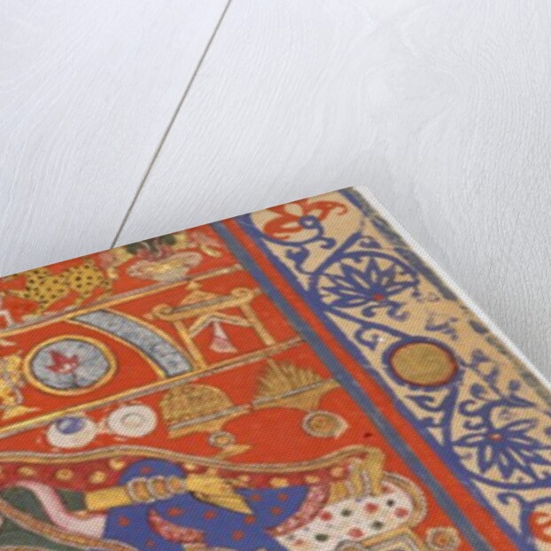 Devananda's Fourteen Auspicious Dreams Foretelling the Birth of Mahavira…, ca. 1465 by Master of the Jaunpur Kalpasutra