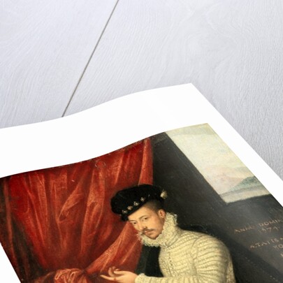 Portrait of a Man in White, 1574 by Monogrammist LAM